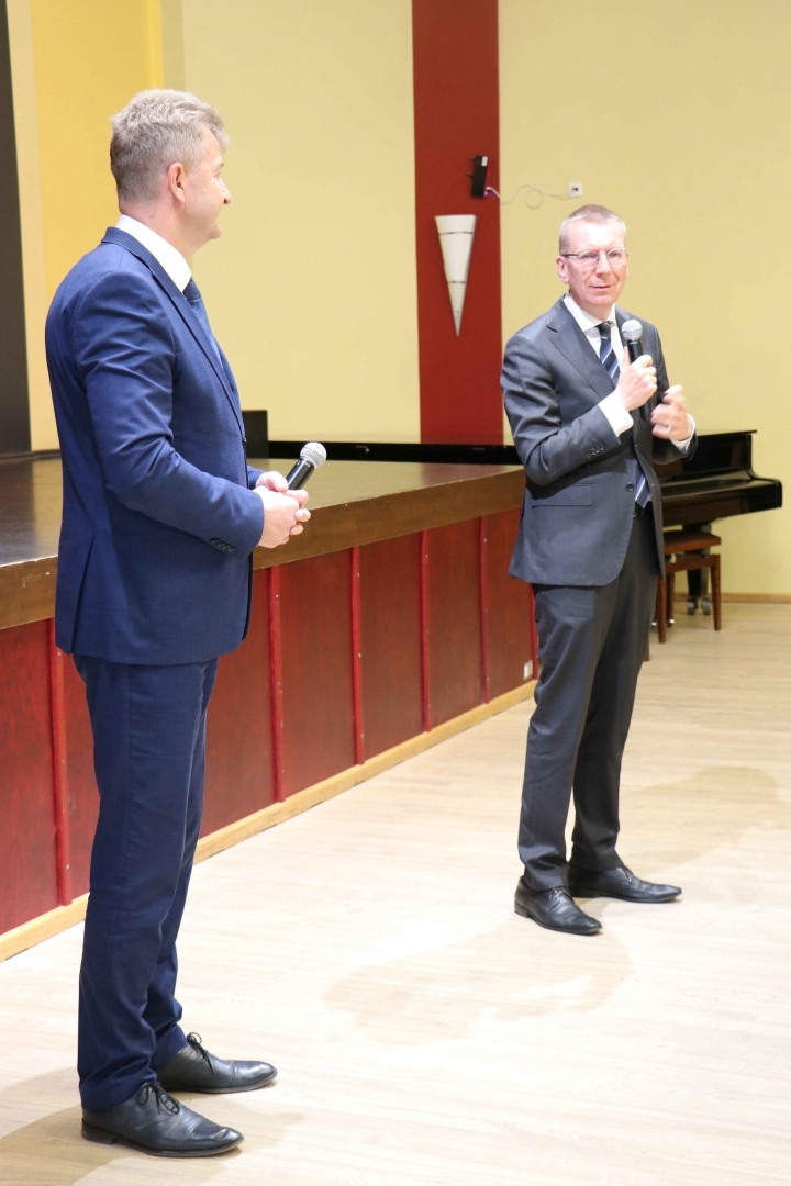 Valsts prezidents Edgars Rinkēvičs 9.maijs