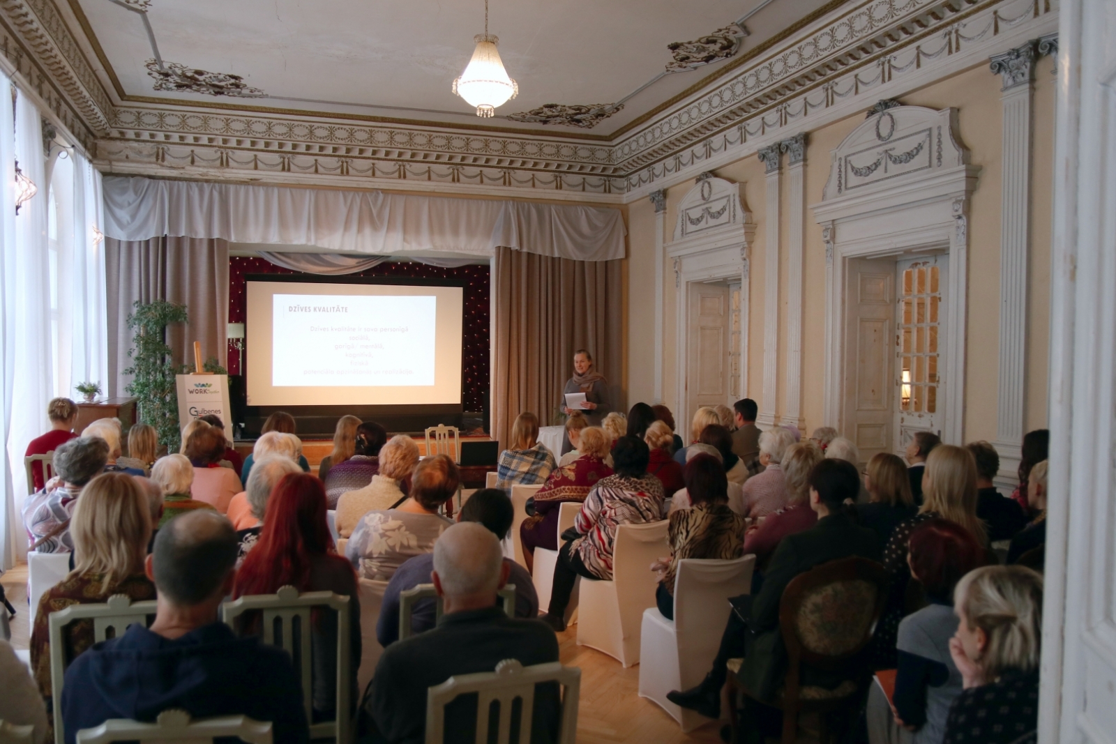 Attēls: projekta "“Darboties kopā” (“Work together”) noslēguma pasākums Stāmerienā