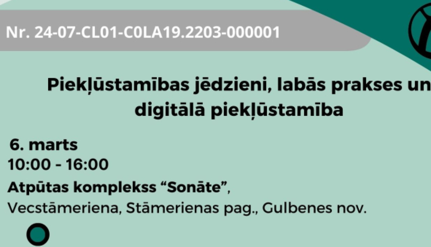 Attēls: Piekļūstamības jēdzieni, labās prakses un digitālā piekļūstamība