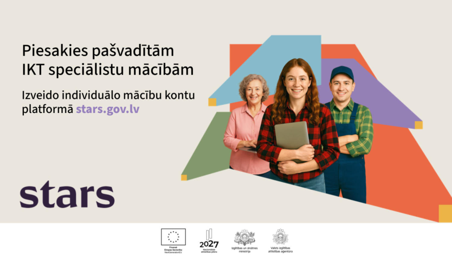 Attēls: informācijas un komunikācijas tehnoloģiju (IKT) speciālistu mācības