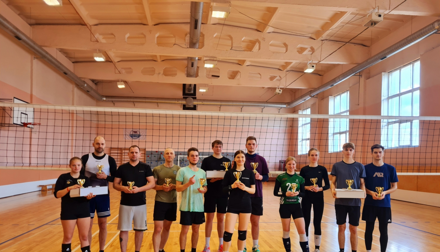 Attēls: volejbola turnīrs Stāķos