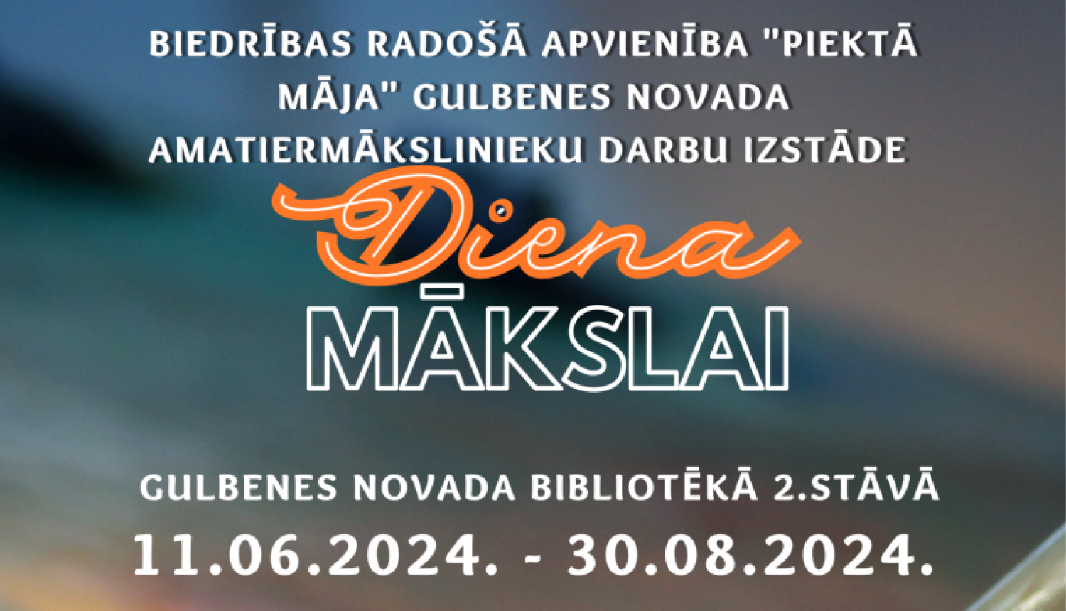 Attēls: Amatiermākslinieku darbu izstāde "Diena mākslai"