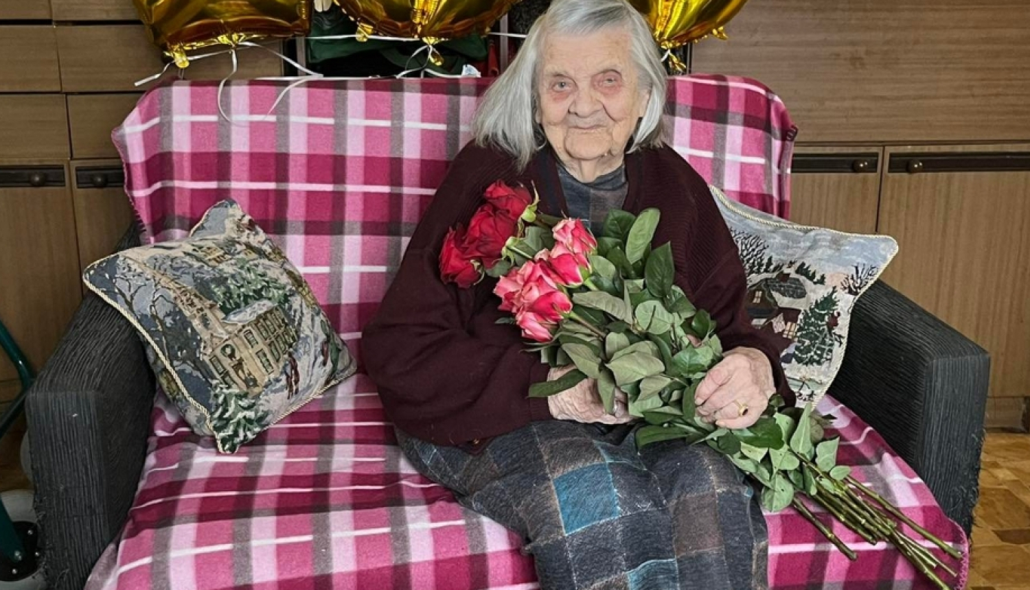 Attēls: simtgadniece Velta Sieka