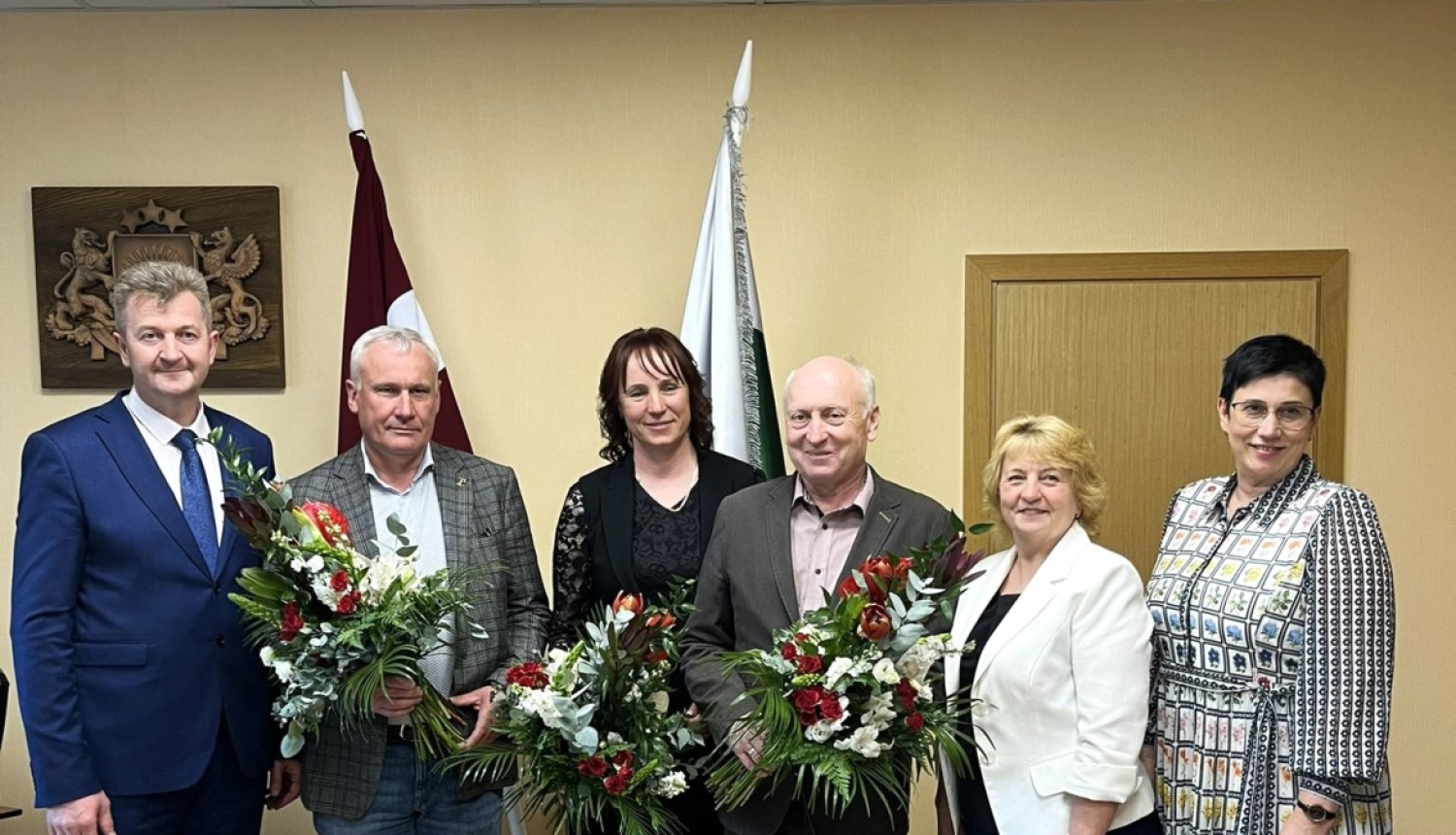 Valsts apbalvojuma saņēmēju pieņemšana