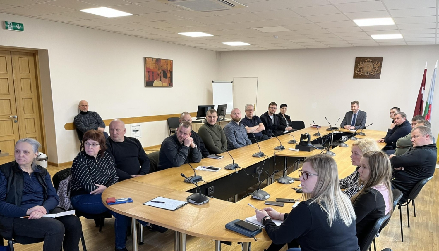 Tikšanās ar uzņēmējiem