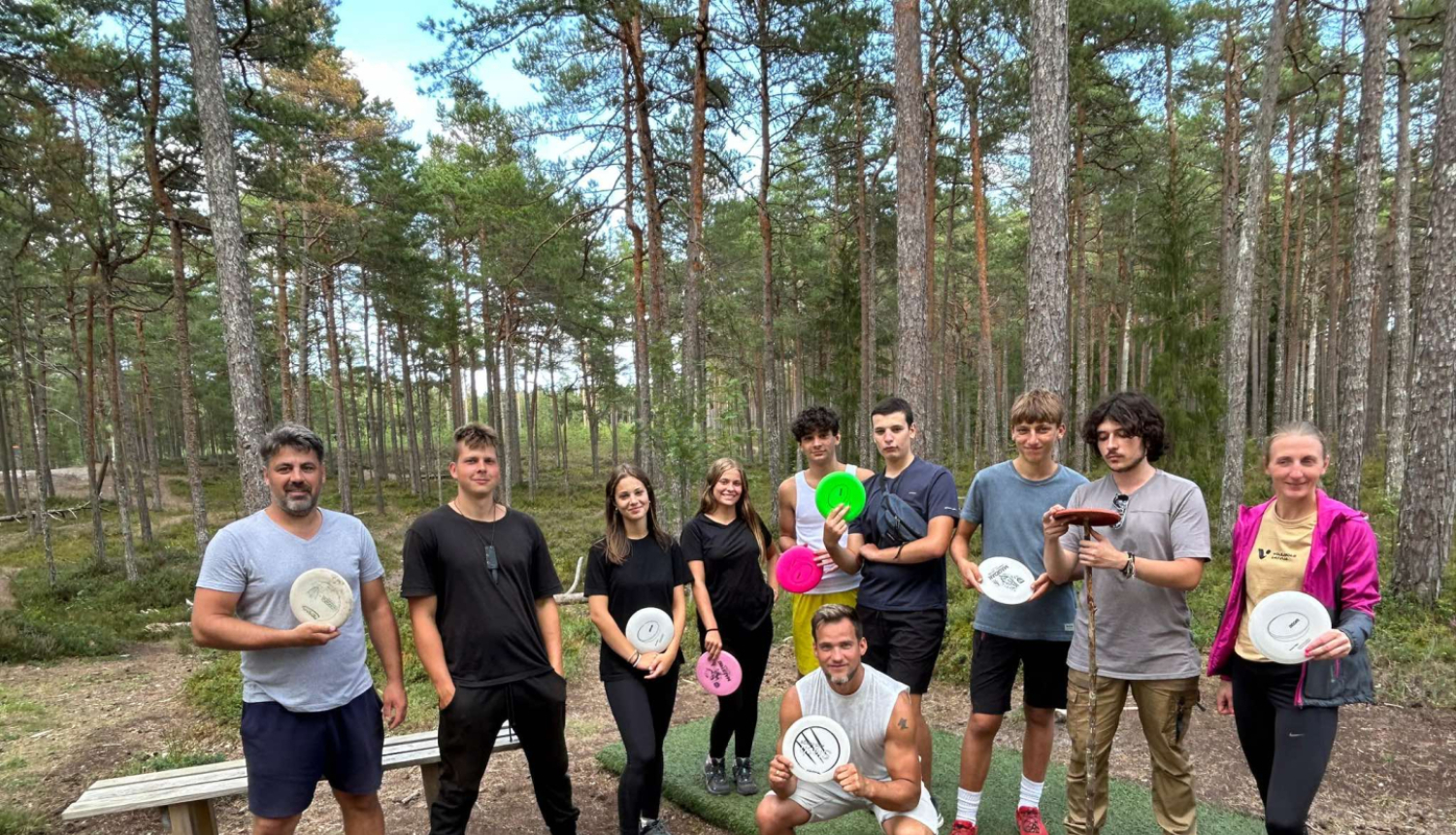 Attēls: Projektā pilnveido zināšanas tautas sporta aktivitāšu organizēšanā