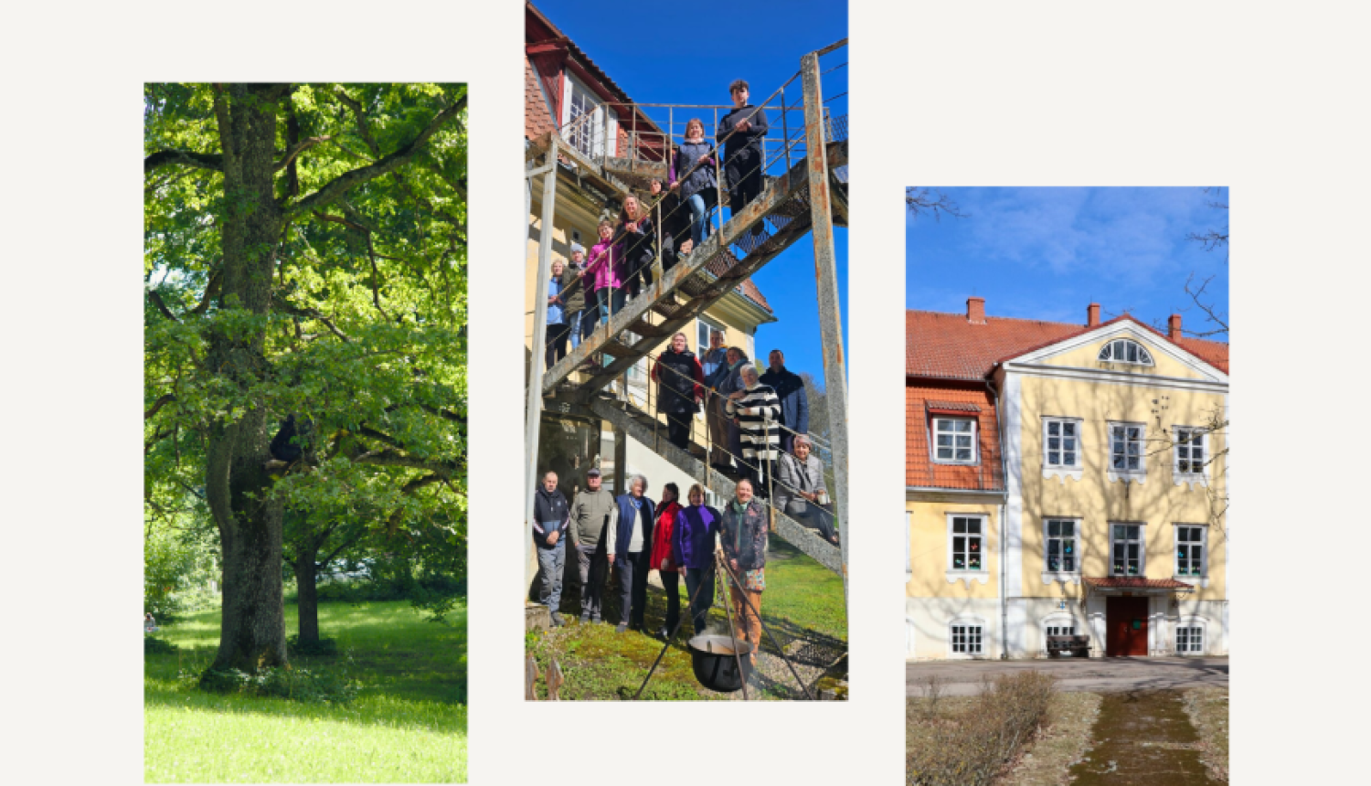 Attēls: Talka Beļavas muižas kungu mājā un parkā 25. aprīlī