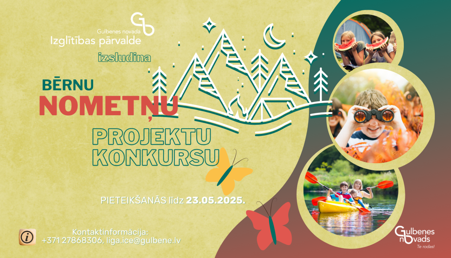 Attēls: Nometņu projektu konkurss 2025