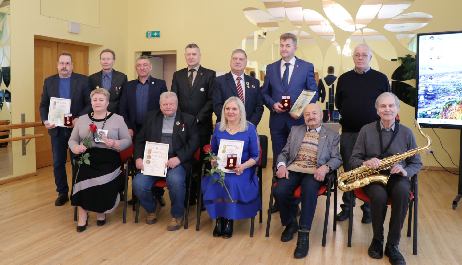 Latvijas savienība “Černobiļa” pasniedz apbalvojumus Gulbenes novada iedzīvotājiem