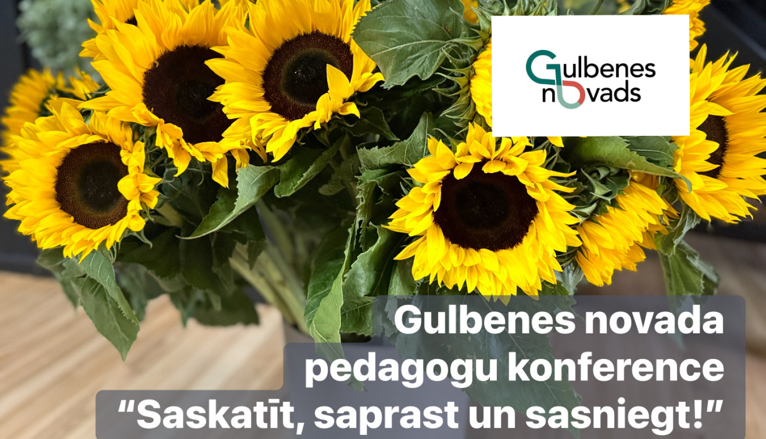 Attēls: novada pedagogi tiekas konferencē 2025