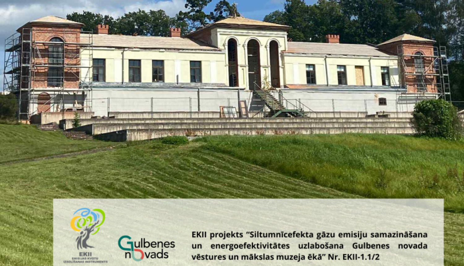 Attēls: muzeja projekts - par ēkas energoefektivitātes uzlabošanu