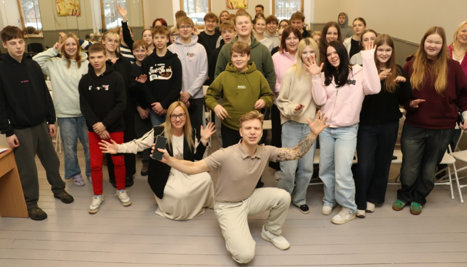 Attēls: Jaudīgs digitālā projekta noslēguma pasākums — jauniešu diskusija “Virtuālā dzīve vai realitāte?”