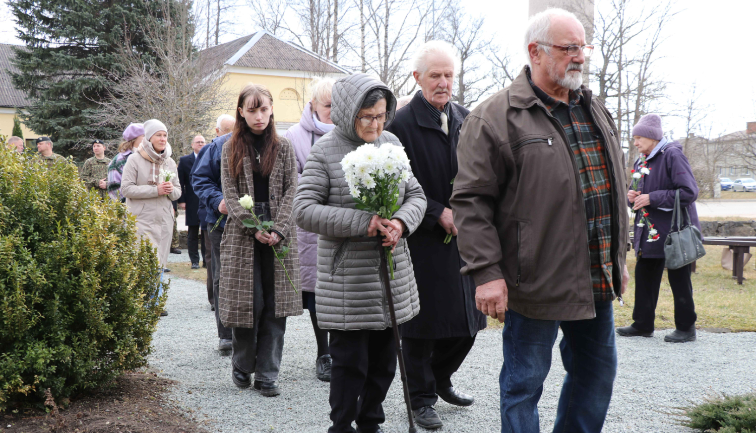 genocīda upuru piemiņas pasākums