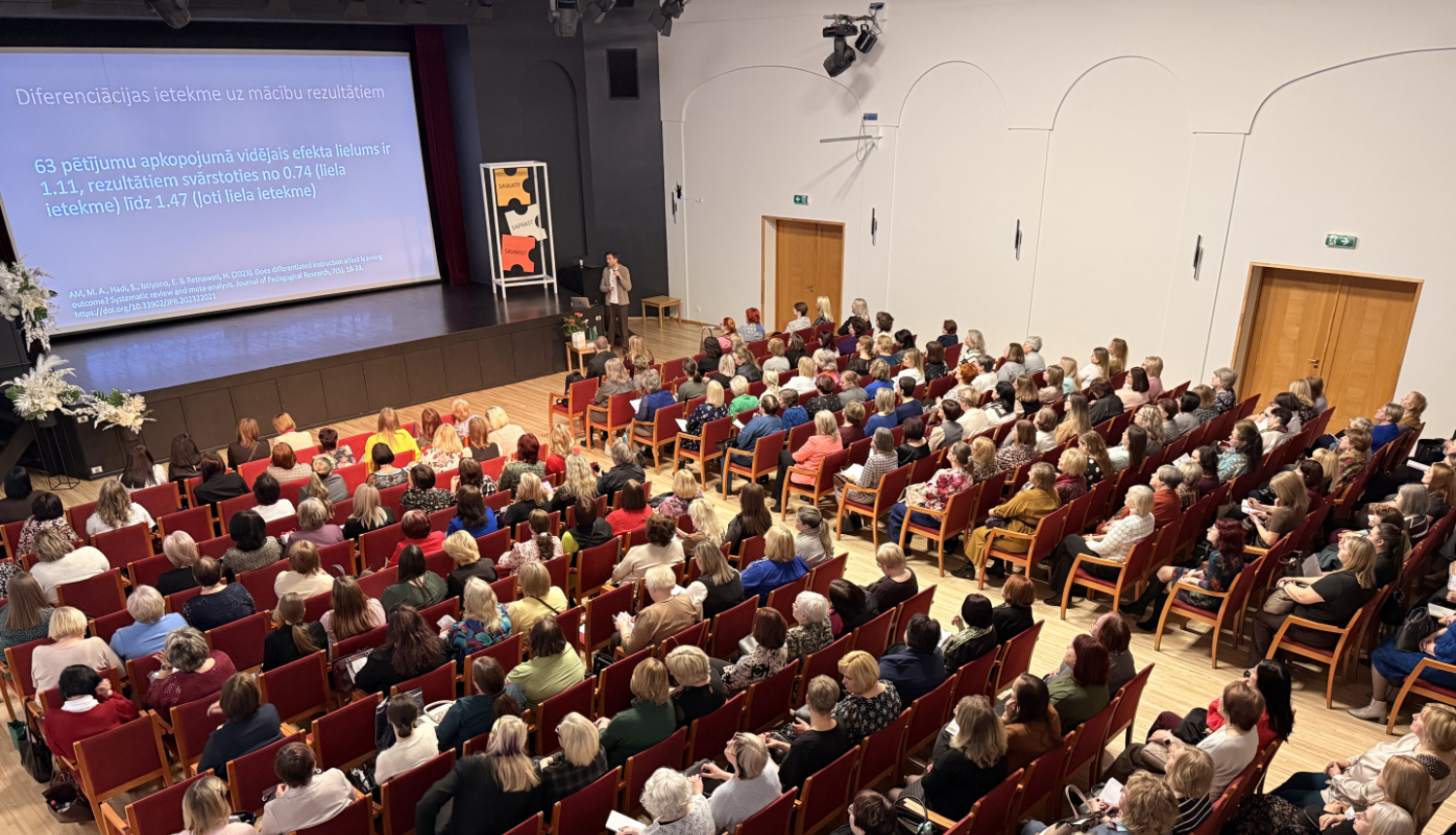 Attēls: Jau tradicionāli martā Gulbenē profesionālās pieredzes forumā tiekas pedagogi