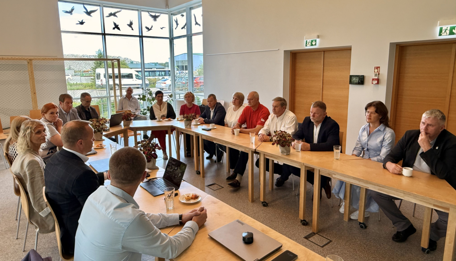 Attēls: Gulbenes novada deputāti iepazīst SIA ZAAO 