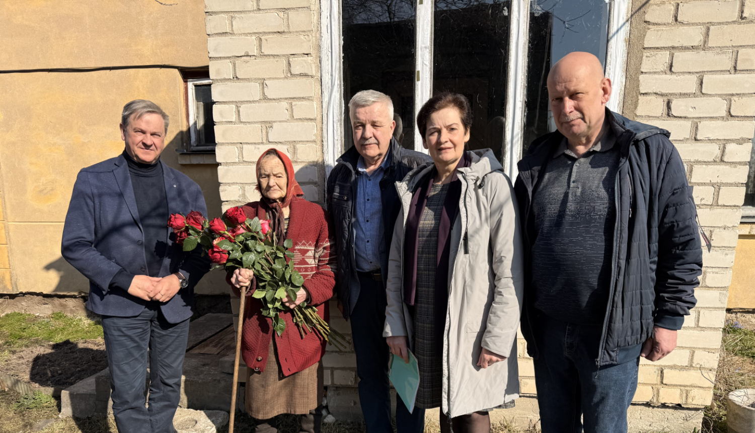 Attēls: No sirds sveicam simtgadnieci