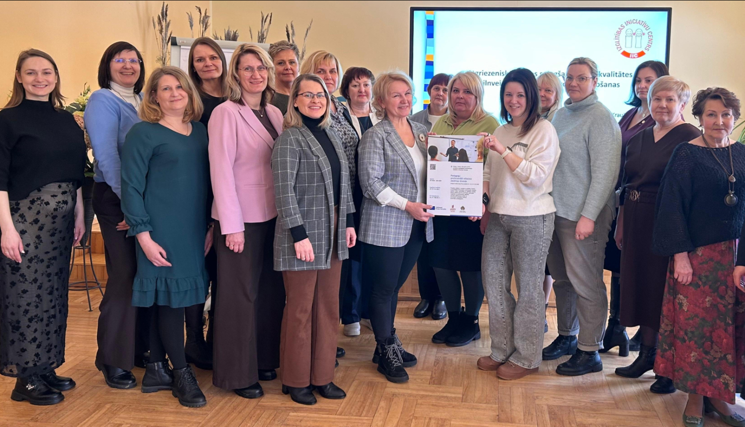 Attēls: 26. februārī Gulbenē notika pedagogu profesionālās pilnveides kursi “Atgriezeniskās saites sniegšana darba kvalitātes pilnveidei pēc mācību procesa vērošanas pirmsskolā”