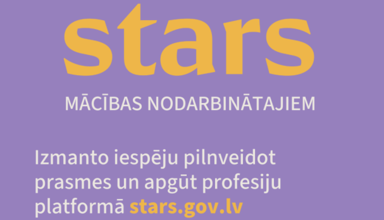 Attēls: Iespēja apgūt un pilnveidot prasmes ar ES līdzfinansējumu