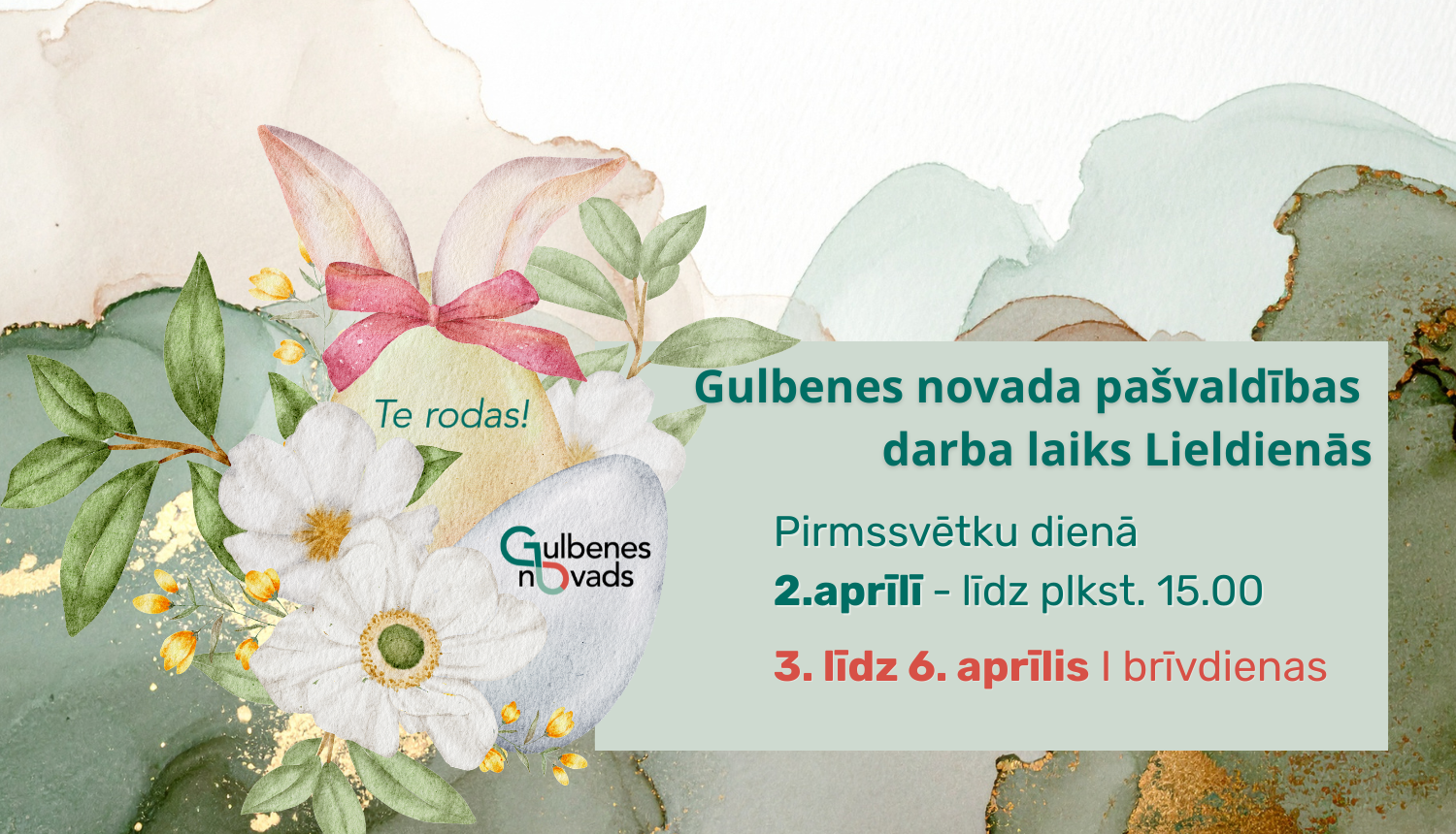 Attēls: Lieldienu darba laiks svētku dienās