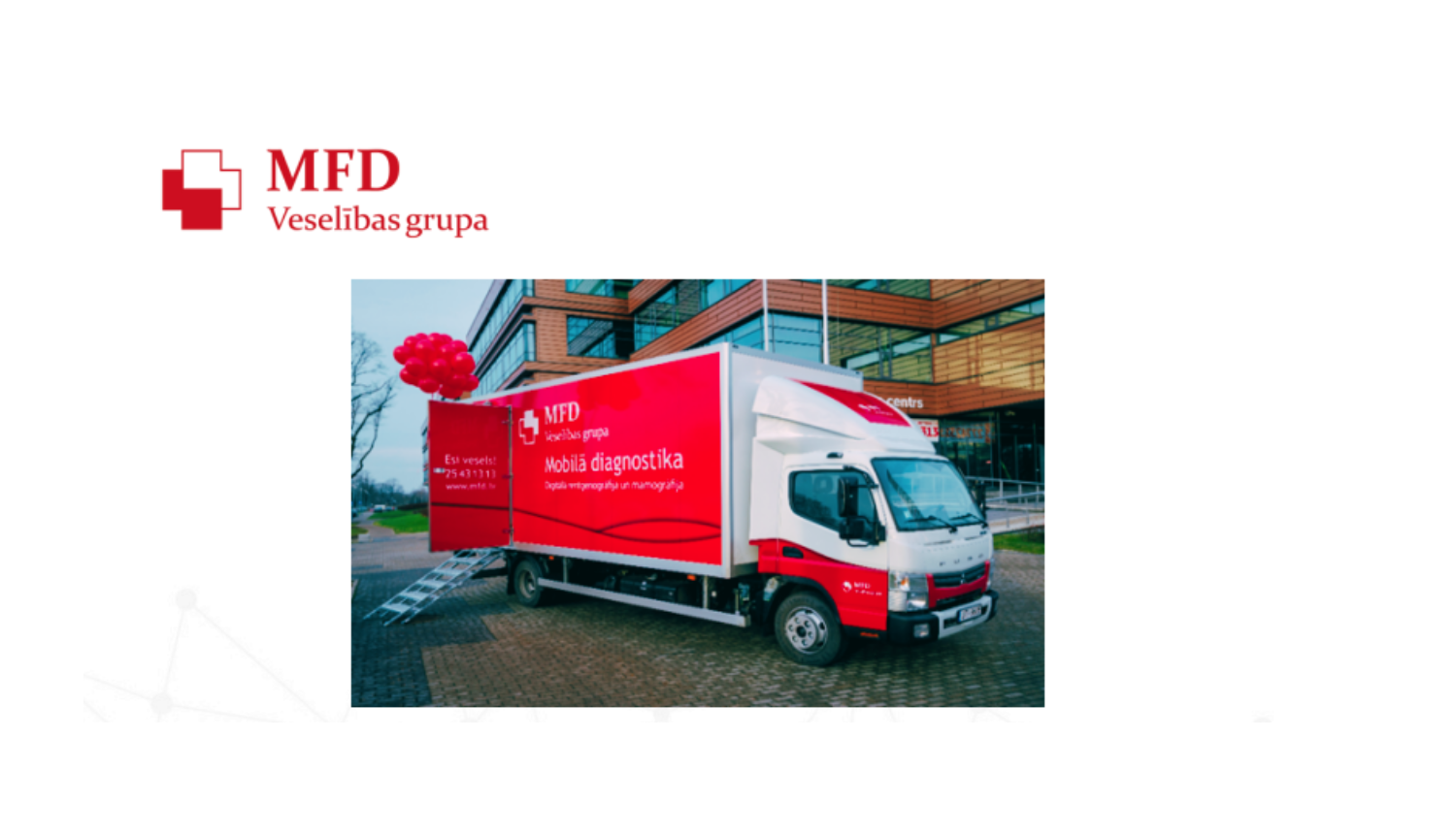 Attēls: mobilā diagnostika Gulben;e 23.martā 2026