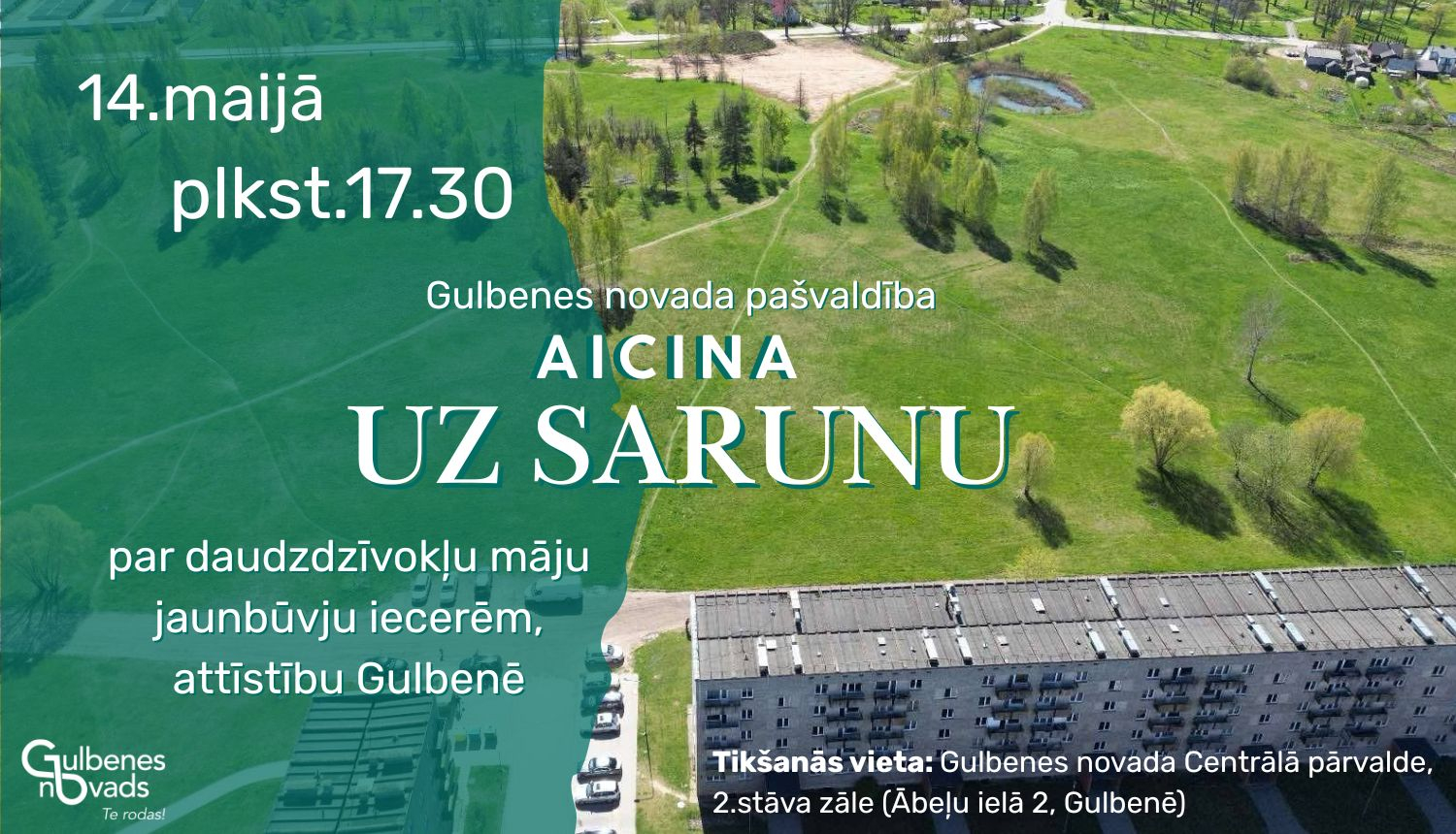 Attēls: aicina uz sarunu par būvniecības iecerēm Gulbenē