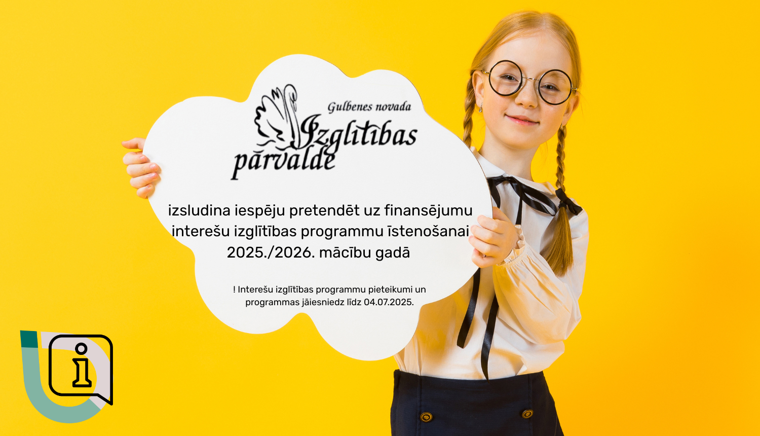 Attēls: Gulbenes novada Izglītības pārvalde izsludina iespēju pretendēt uz finansējumu interešu izglītības programmu īstenošanai 2025./2026. mācību gadā