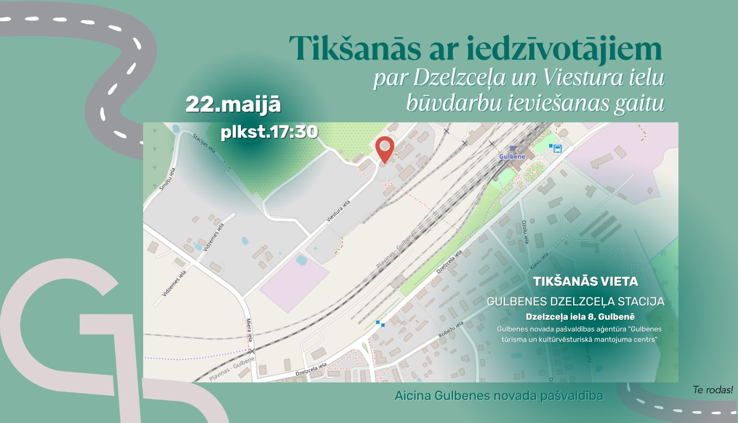 Attēls: Tikšanās par Viestura un Dzelzceļa ielu