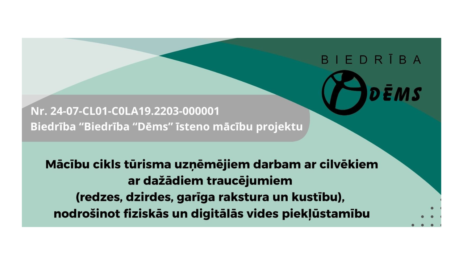 Attēls: Dēma projekts par pieejamību