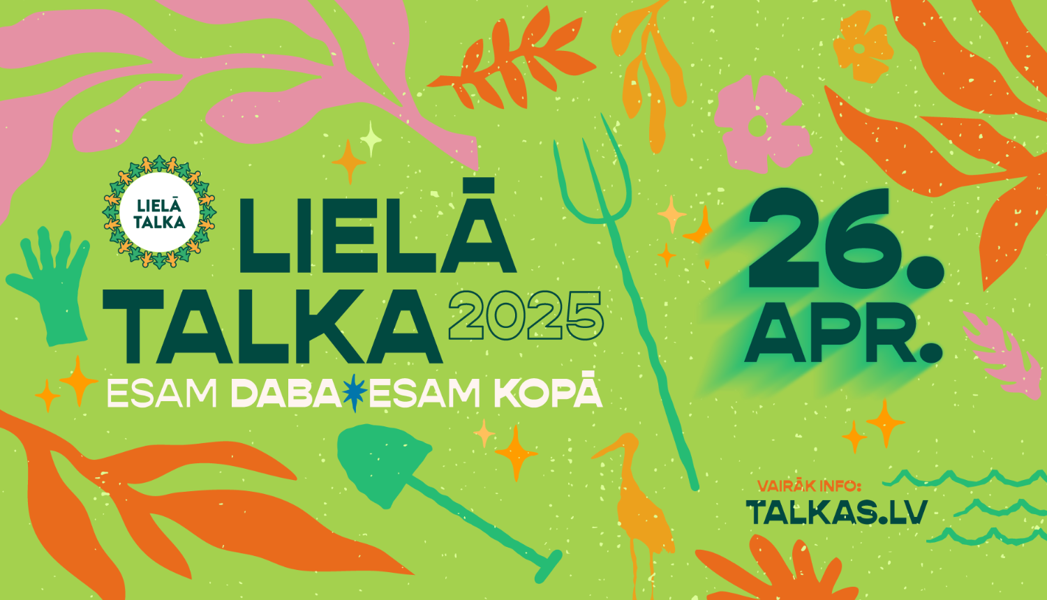 Attēls: Lielā Talka Latvijā 2025