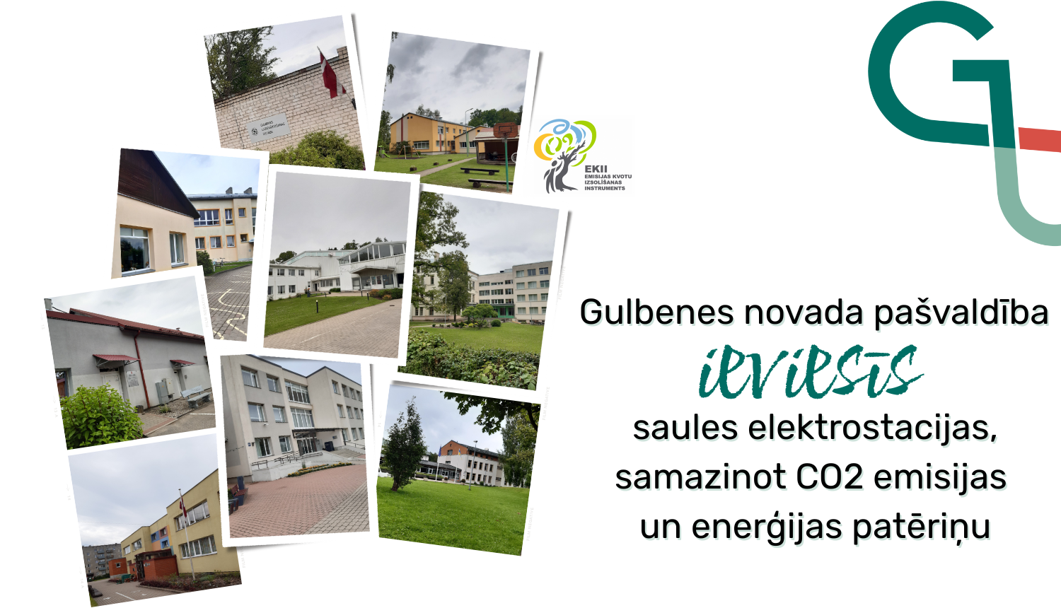 Attēls: Gulbenes pašvaldība ieviesīs saules elektrostacijas, samazinot CO2 emisijas un enerģijas patēriņu