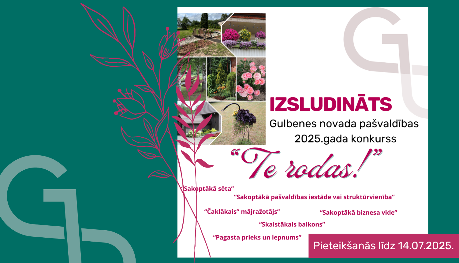 Attēls: konkurss Te rodas