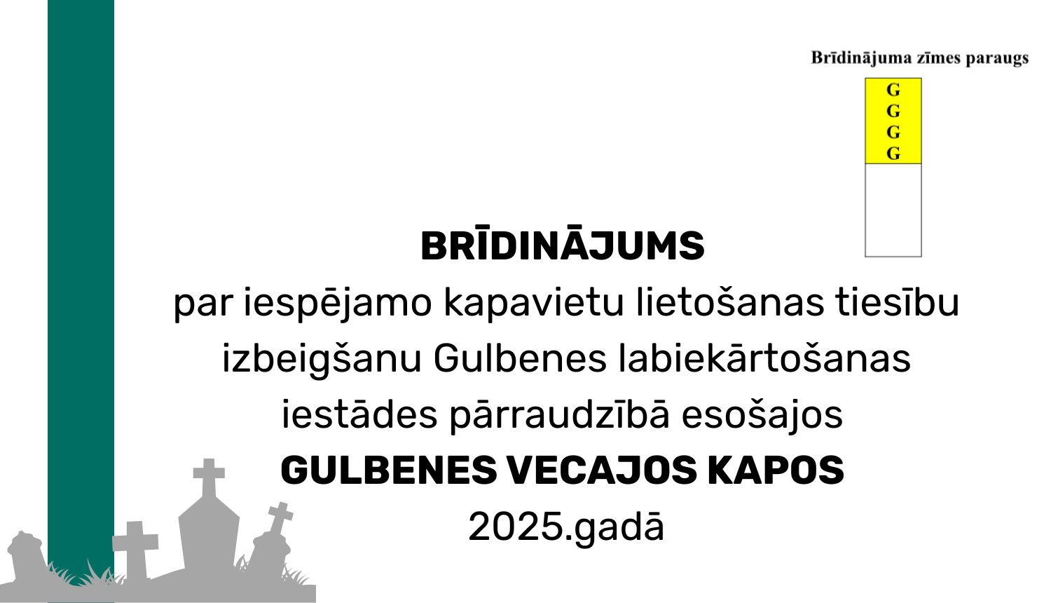 Attēls: par kapavietu aktēšanu Vecajos kapos