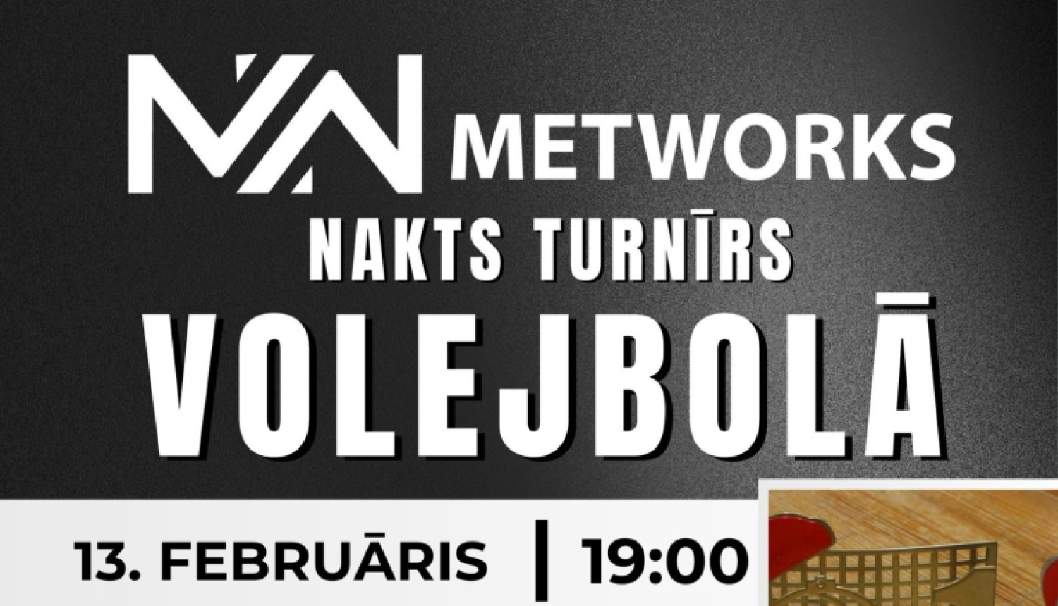 Nakts turnīrs volejbolā