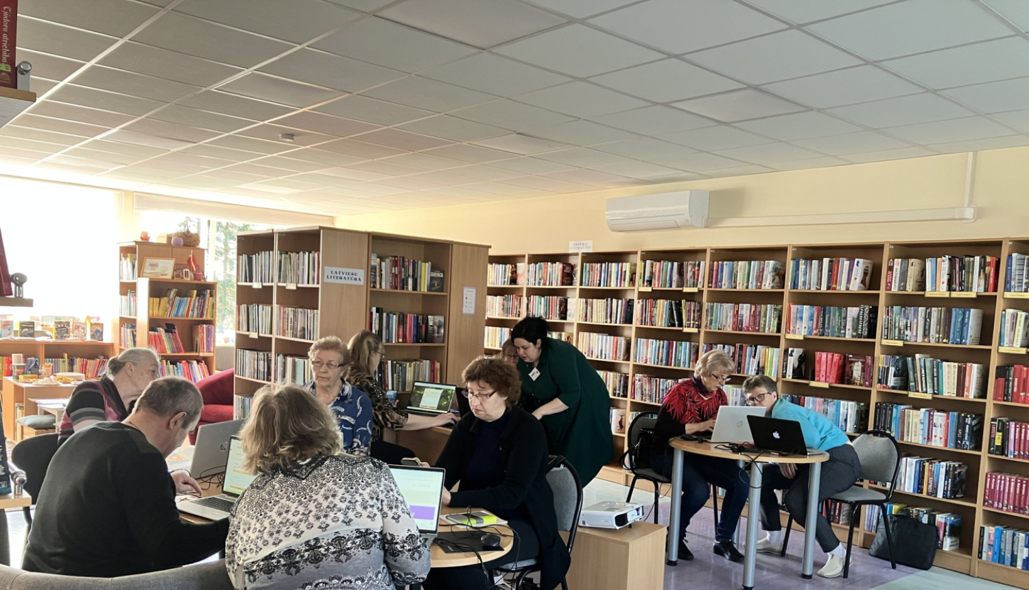 Digitālo prasmju mācības Gulbenē