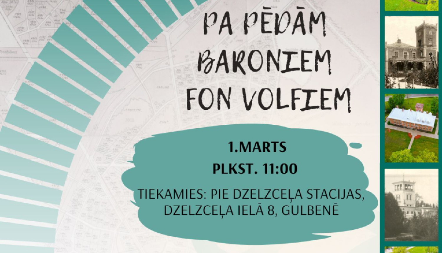 Attēls: Dodies izzinošā pārgājienā "Pa pēdām baroniem fon Volfiem"!