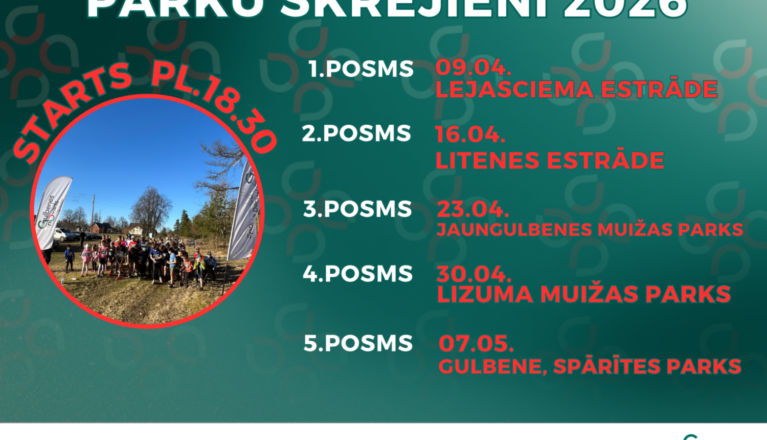 Parku skrējieni 2026