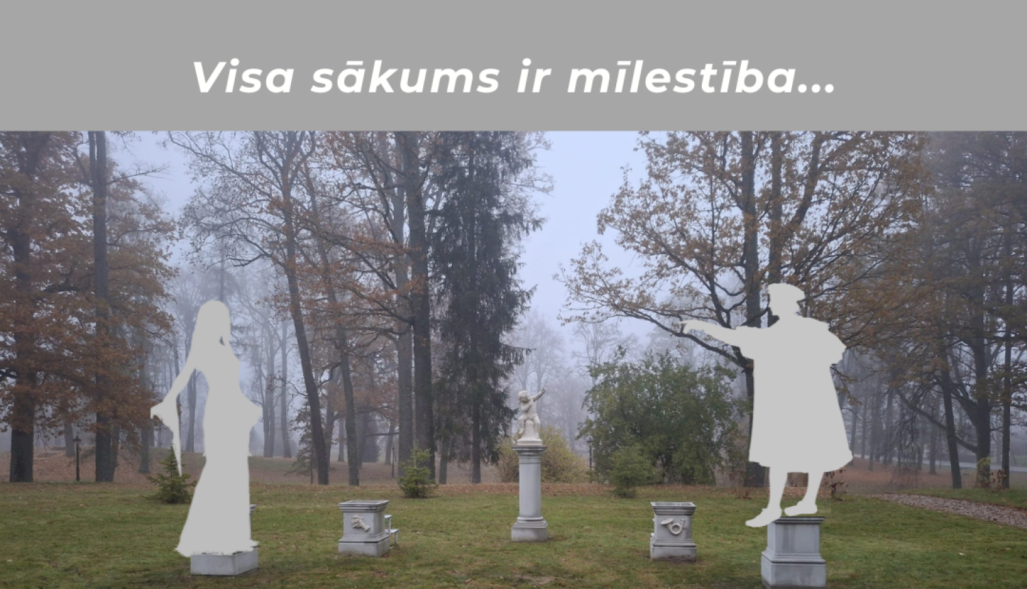 Attēls: Andas Poikānes skulptūru atklāšanas pasākums