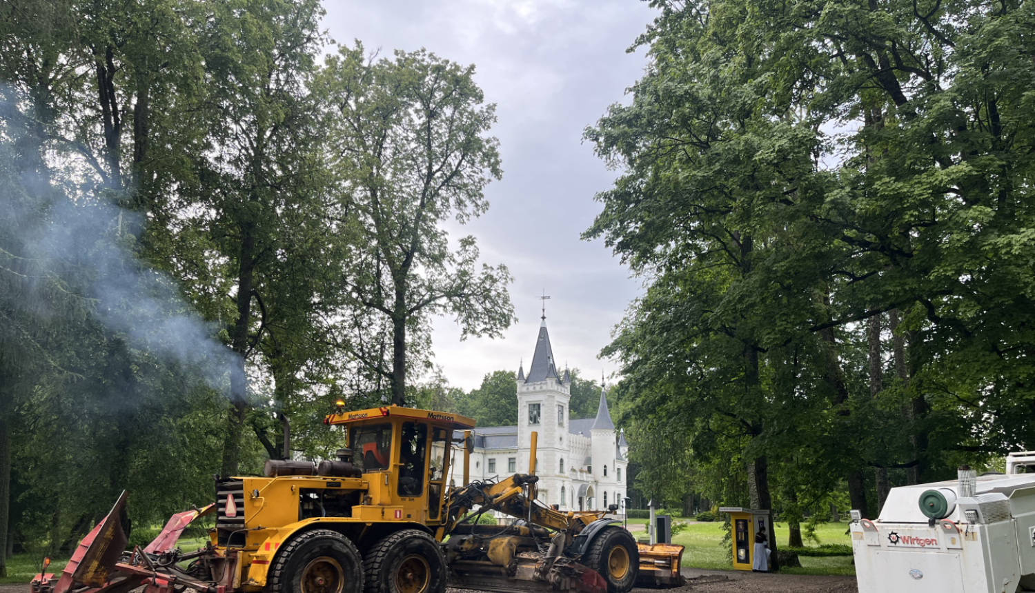 Stāmerienas pilse autostāvvietas laukuma projekts