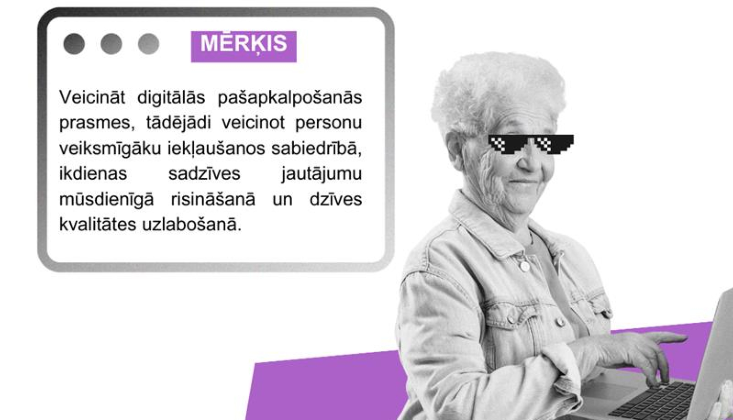 Attēls: Aicinājums iedzīvotājiem pieteikties mācībām un informācija par mācību programmām