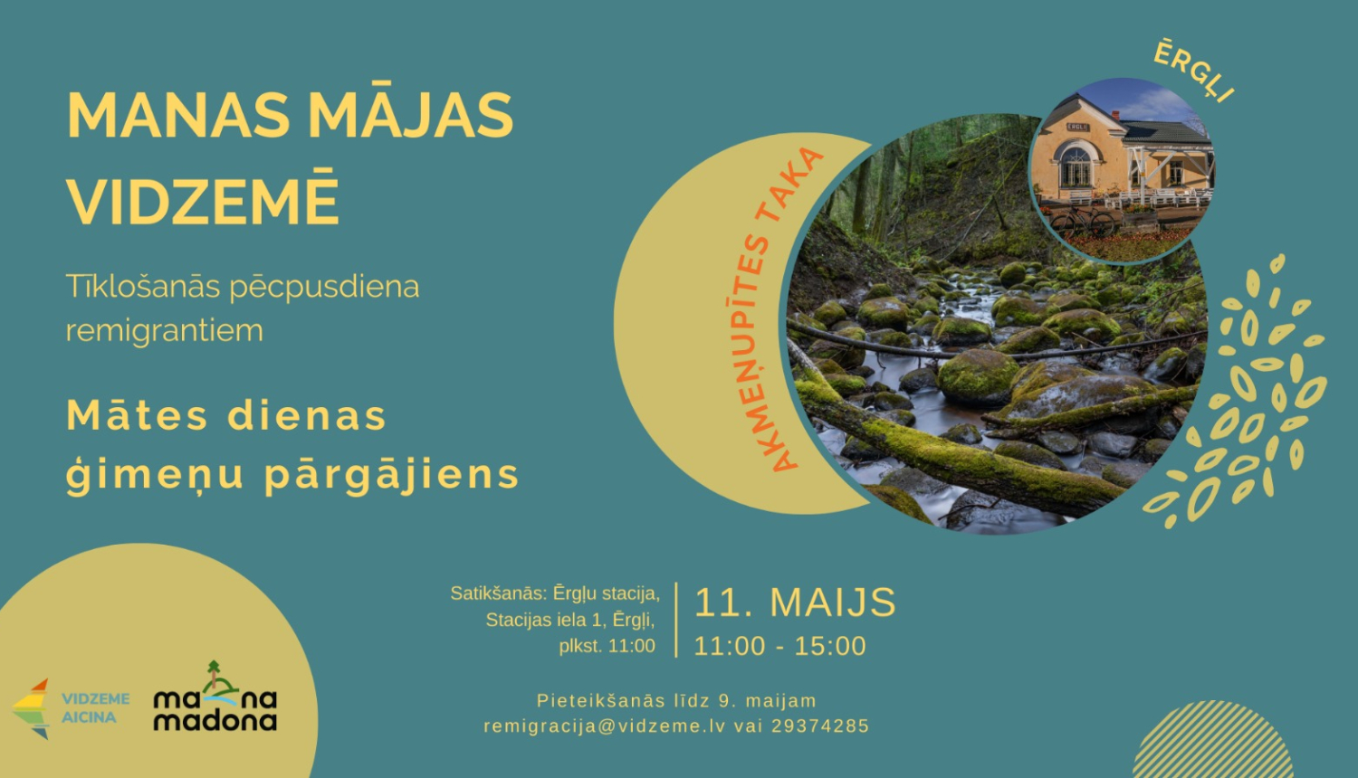 Attēls: remigrantu pēcpusdiena tīklošanās Ērgļos