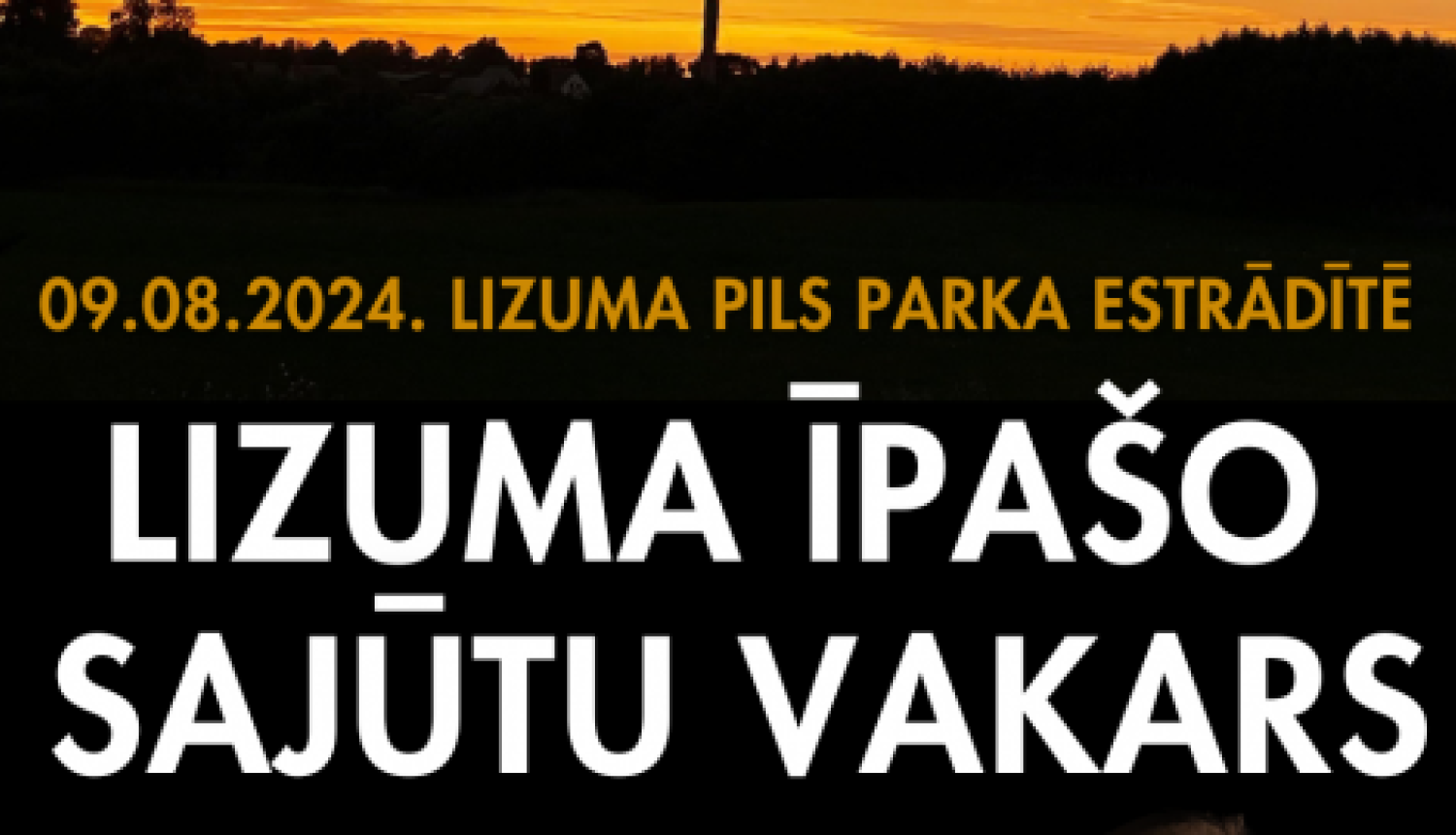 Attēls: Tuvojas Lizuma sajūtu vakara noskaņu pasākums