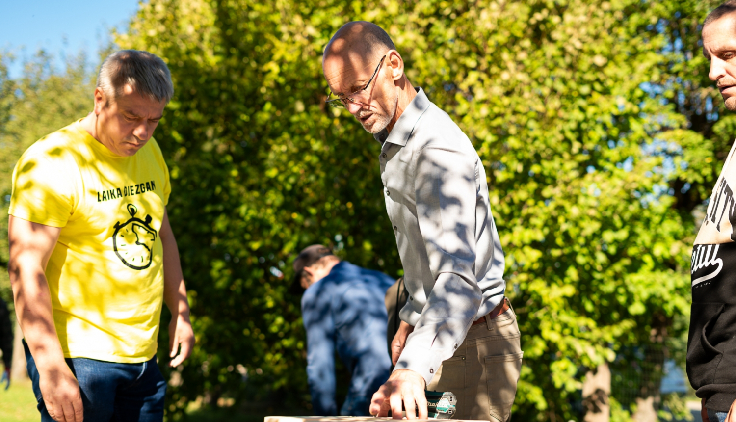 Attēls: Vīru brokastis Gulbenē dalībnieki