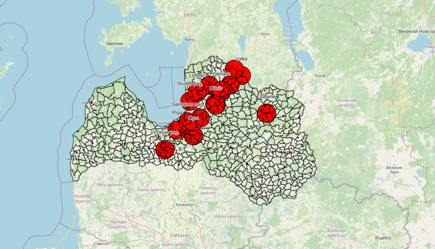 Vidzemes plānošanas reģions izveido interaktīvo karti remigrantiem savstarpējo saikņu veidošanai