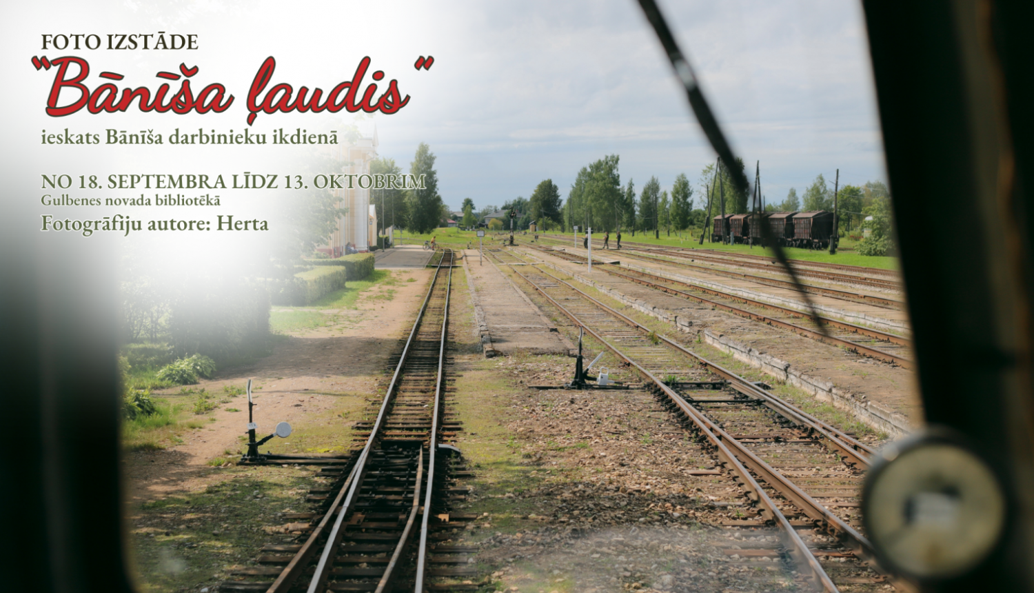 No 18. septembra līdz 13. oktobrim Gulbenes novada bibliotēkā skatāma fotoizstāde “Bānīša ļaudis” – ieskats Bānīša darbinieku ikdienā. 