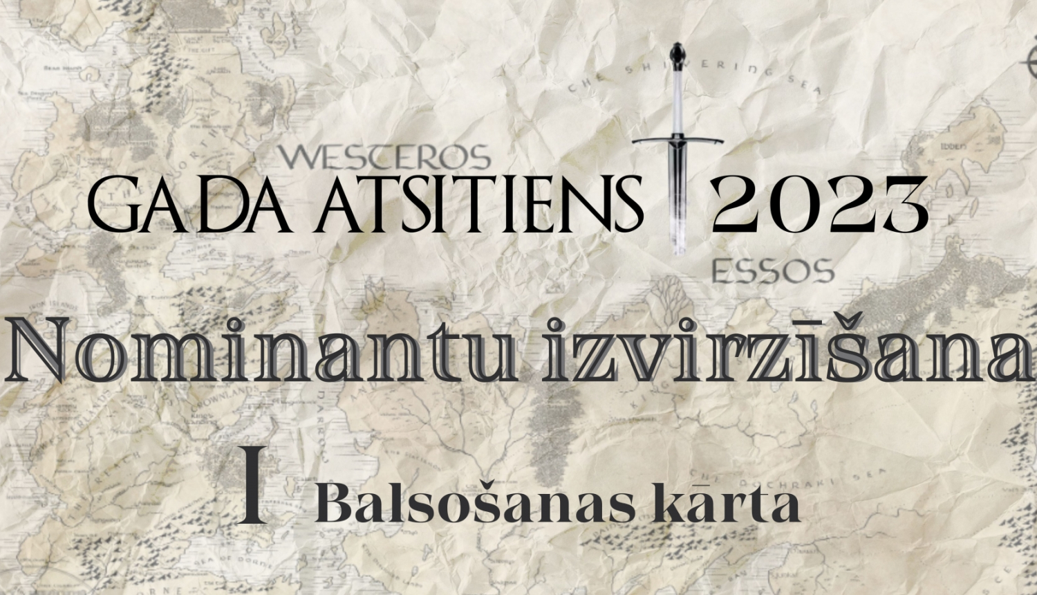 "Gada atsitiens 2023" 1.kārtas balsošana ir sākusies