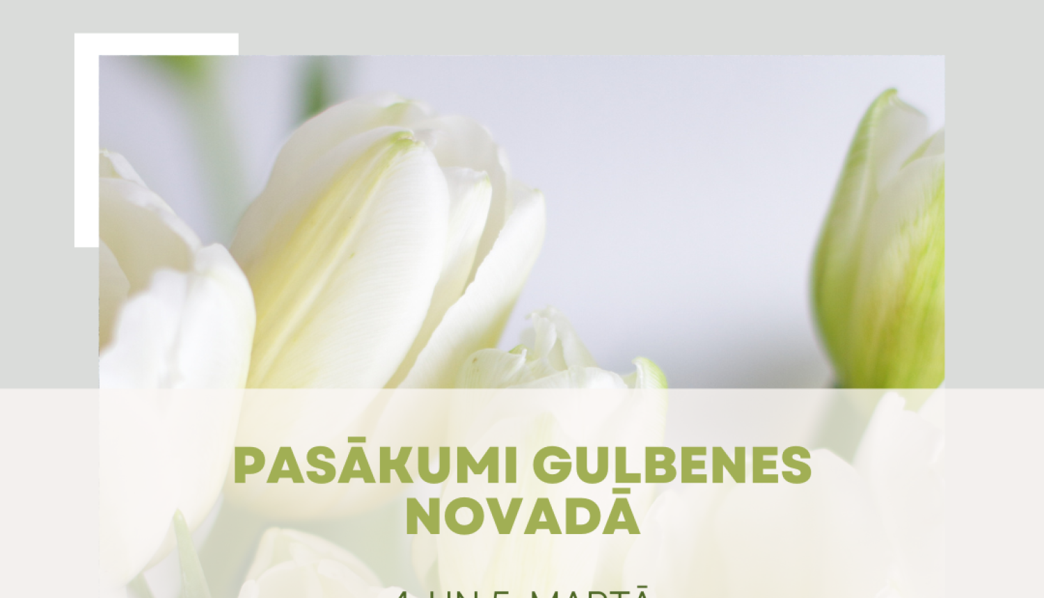 Titulbilde nedēļas nogales pasākumiem līdz 5.martam