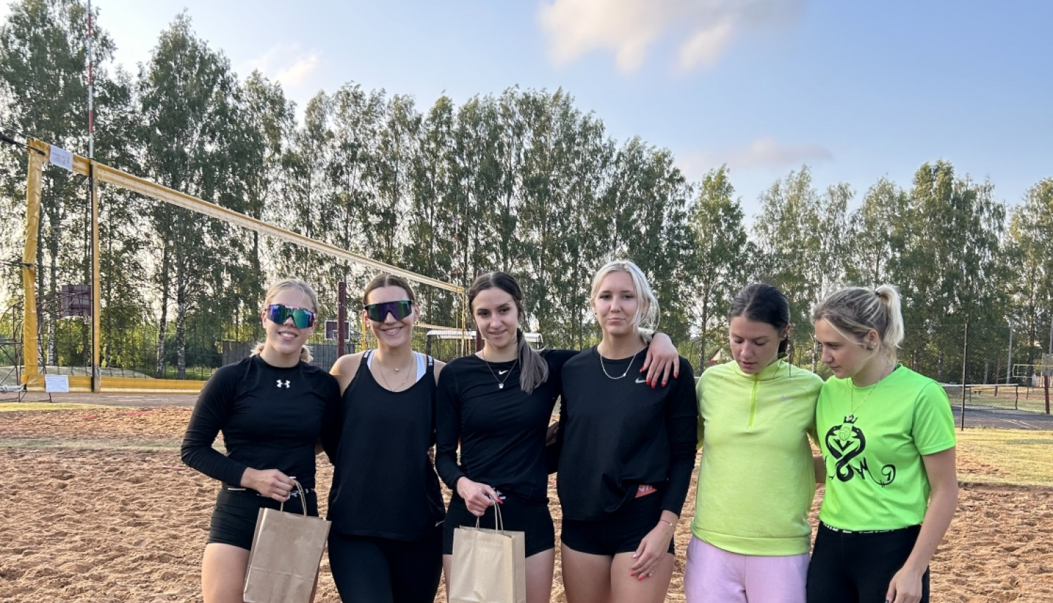 Attēls: Gulbenes novada volejbola sacensību dalībnieces