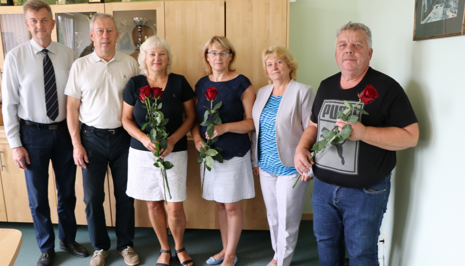 Attēls: 30 darba jubilejā sveic SIA Konto