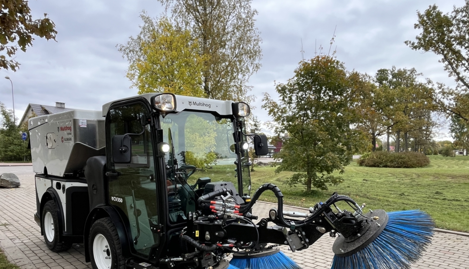 Attēls: Par komunālo mašīnu