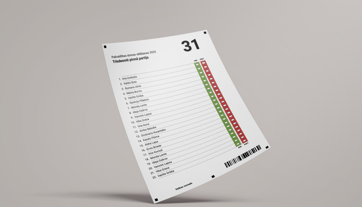 Attēls: Latvijā būs jaunas vēlēšanu zīmes